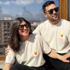 Camiseta "El calor del hogar"